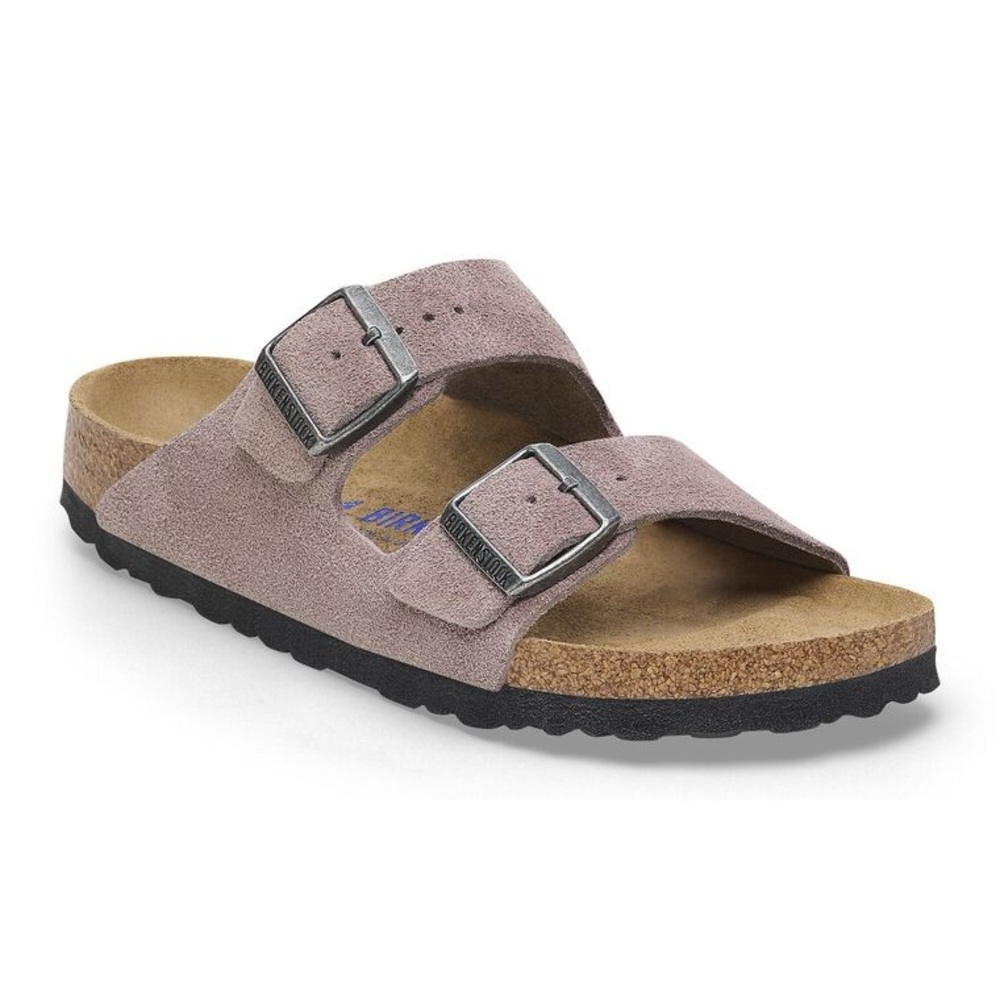 Birkenstock Suede Arizona Soft Footbed
